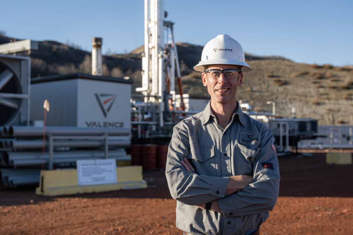 photo of a male natural gas plant operator